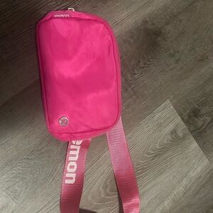 Hot Pink Lululemon belt bag